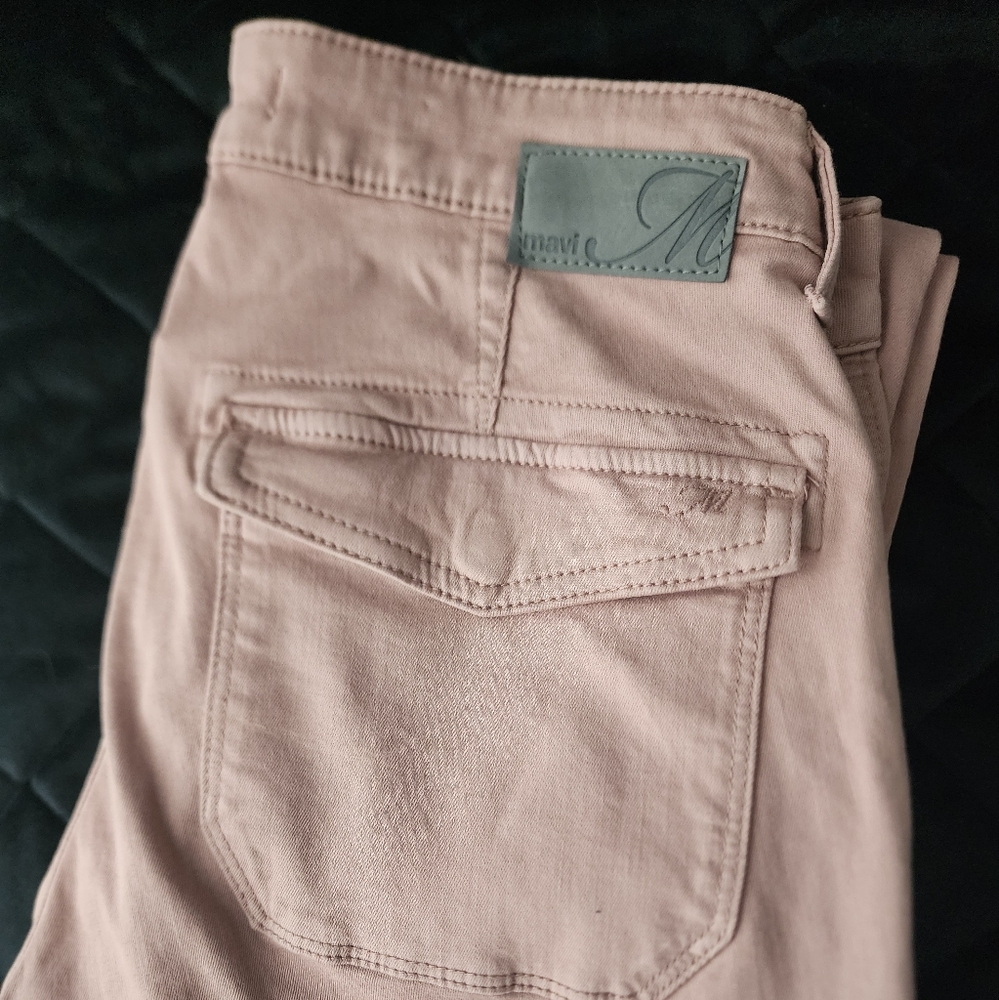 Dusty pink Cargo pants